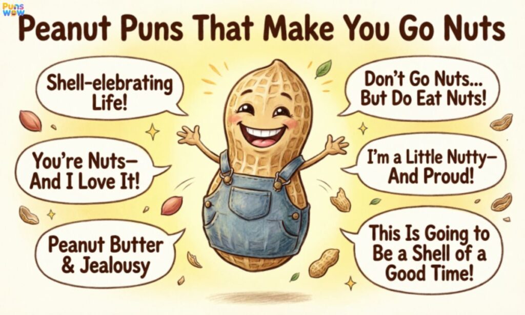 Peanut Puns That Make You Go Nuts