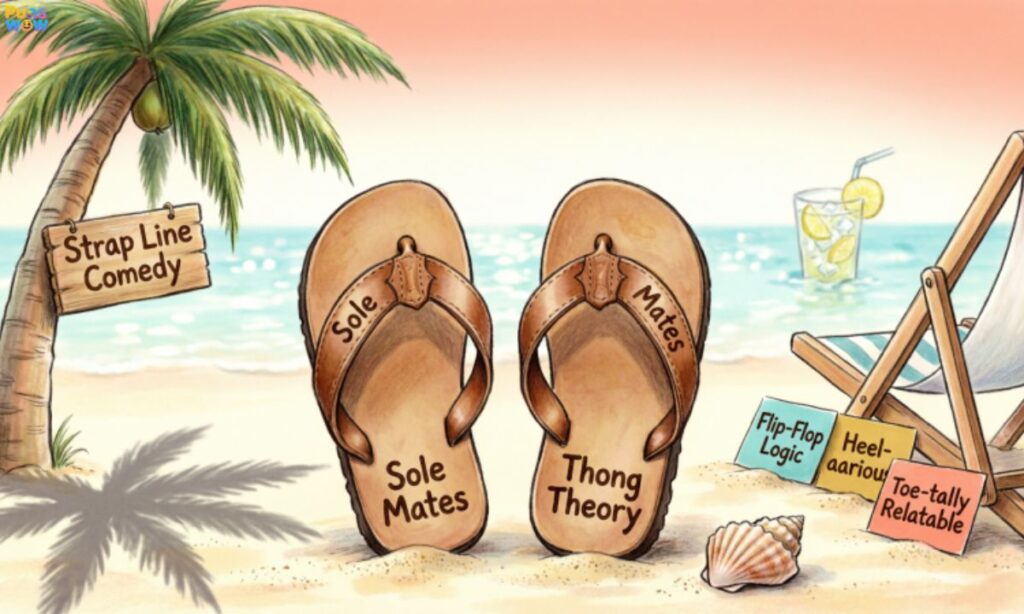Sandal Puns for Laid-Back Laughs