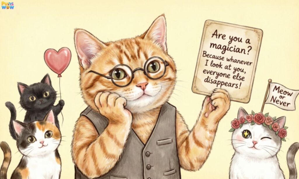 Some Cat Pun Pick Up Lines