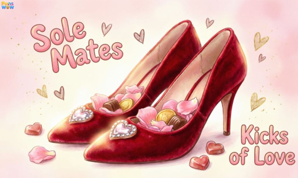 Sweet Shoe Puns for Valentine's Day