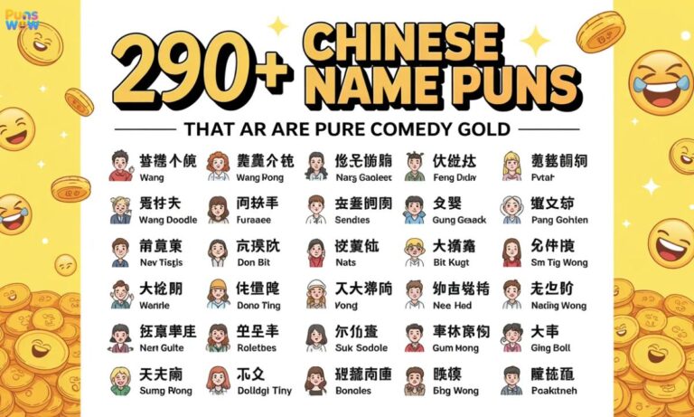 290+ Chinese Name Puns That Are Pure Comedy Gold