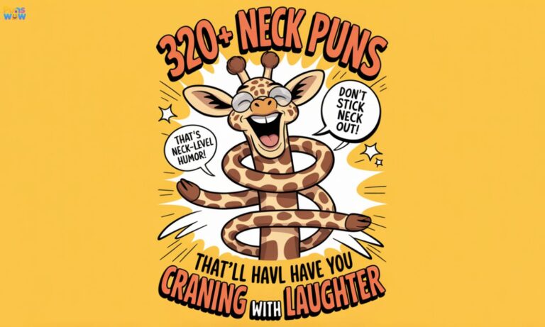 320+ Neck Puns That’ll Have You Craning with Laughter