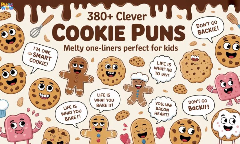 380+ Clever Cookie Puns Melty One-Liners Perfect For Kids