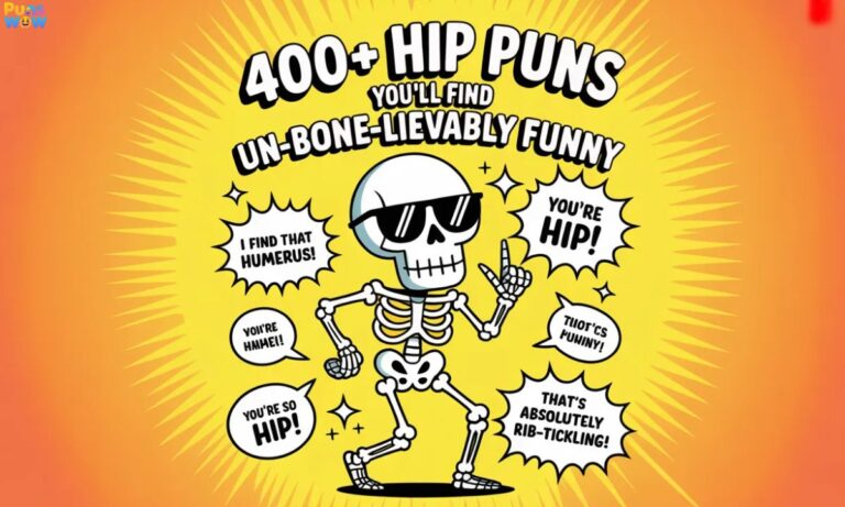 400+ Hip Puns You’ll Find Un-bone-lievably Funny