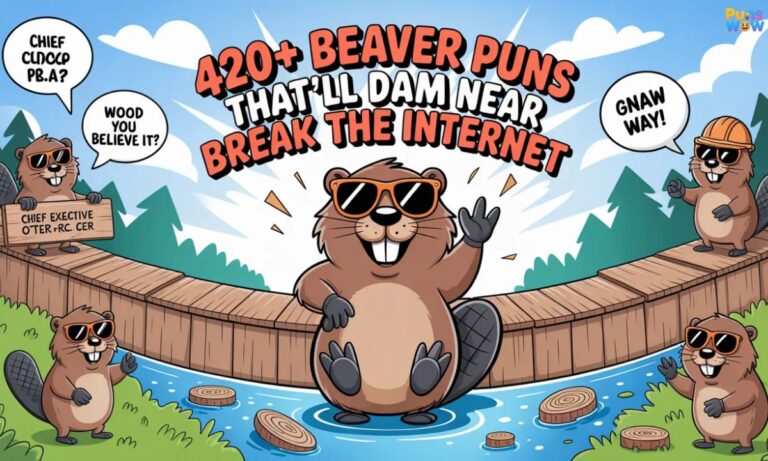 420+ Beaver Puns That’ll Dam Near Break the Internet
