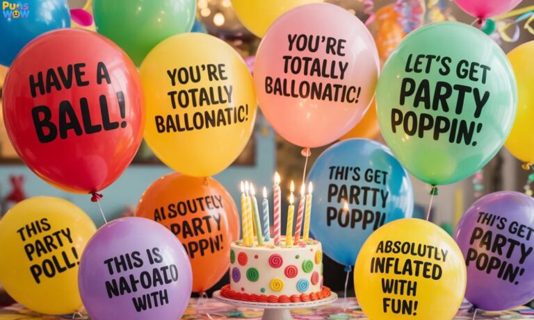 470+ Balloon Puns For a Birthday That’ll Pop Your Party