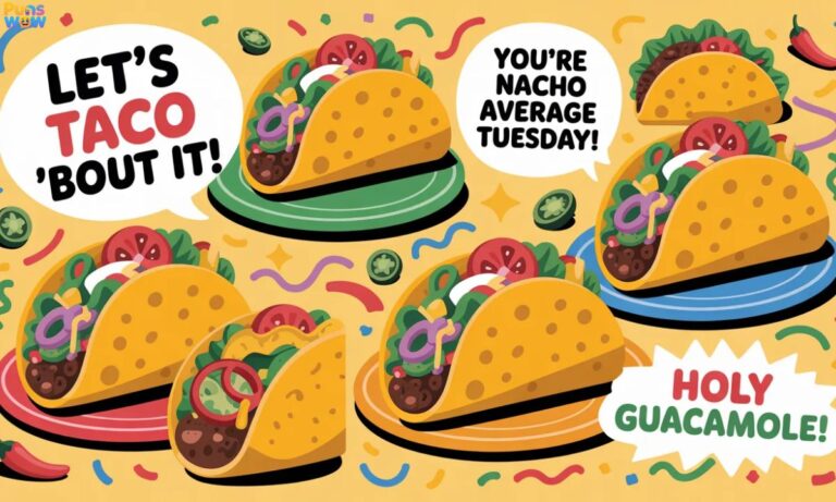 582+ Taco Tuesday Puns & One Liners That Spice Up Any Caption (1)