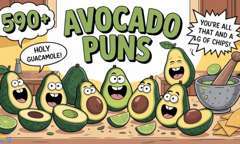 590+ Avocado Puns Let’s Smash These Jokes Like Avocados