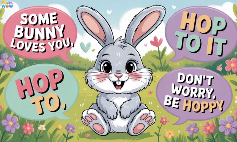 1020+ Adorable & Hilarious Bunny Puns Cute, Funny One-Liners That Hop Into Hearts