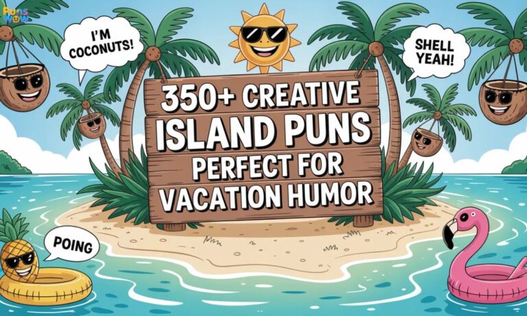 350+ Creative Island Puns Perfect for Vacation Humor