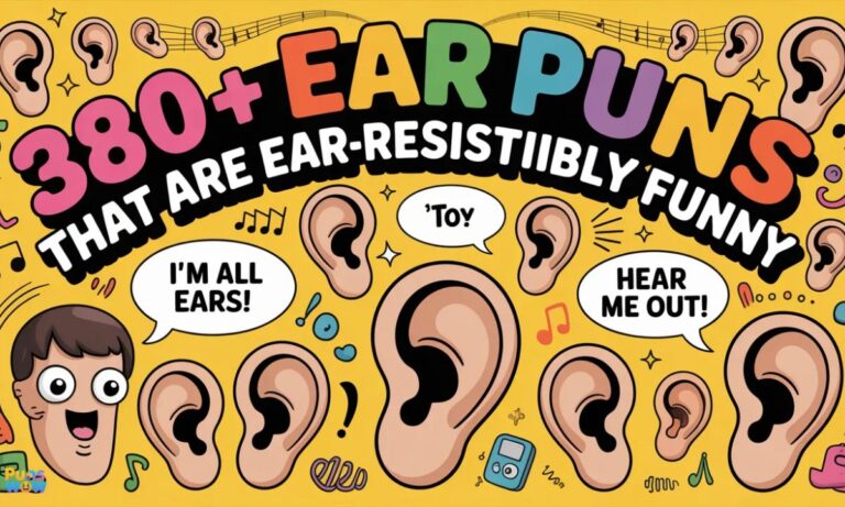 380+ Ear Puns That Are Ear-resistibly Funny