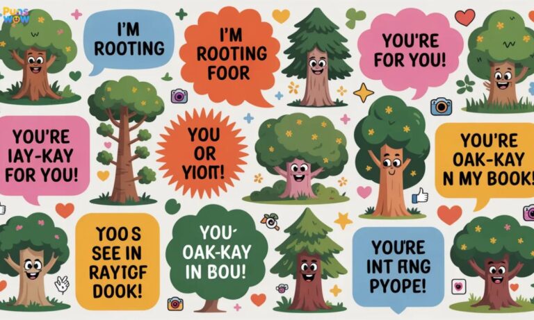 450+ Short Tree Puns One-Liners for Instagram and Funny Captions