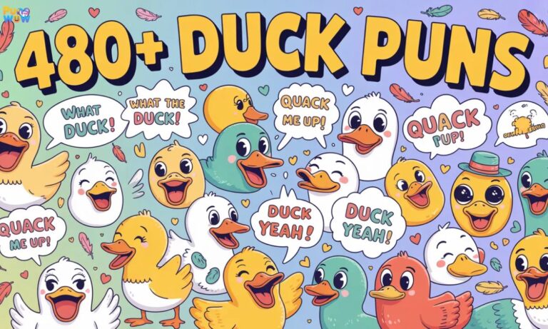 480+ Hilarious Duck Puns Funny, Cute & Clever Quacks for Social Media