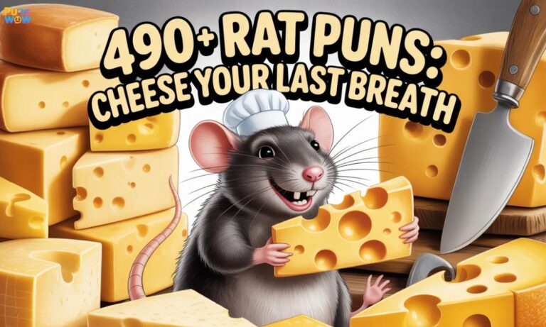 490+ Rat Puns Cheese Your Last Breath