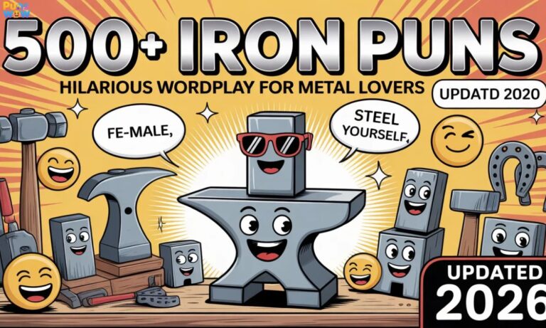 500+ Iron Puns Hilarious Wordplay for Metal Lovers Updated 2026