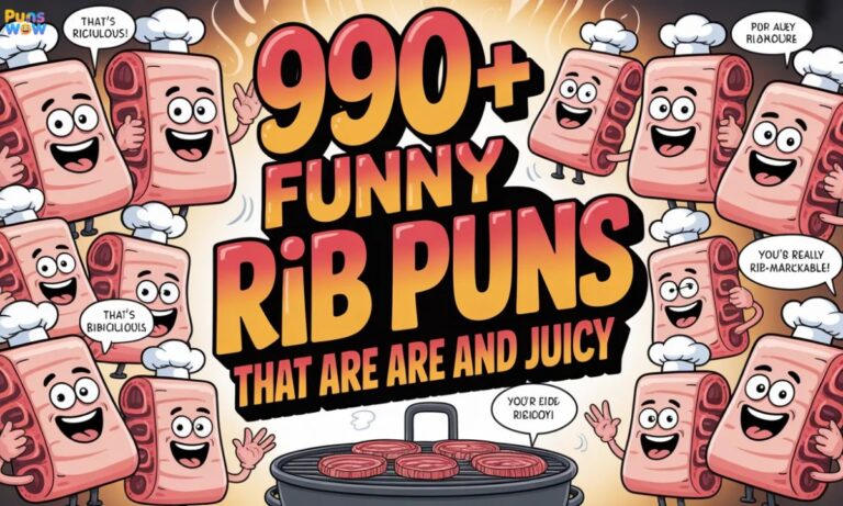990+ Funny Rib Puns That Are Rare and Juicy