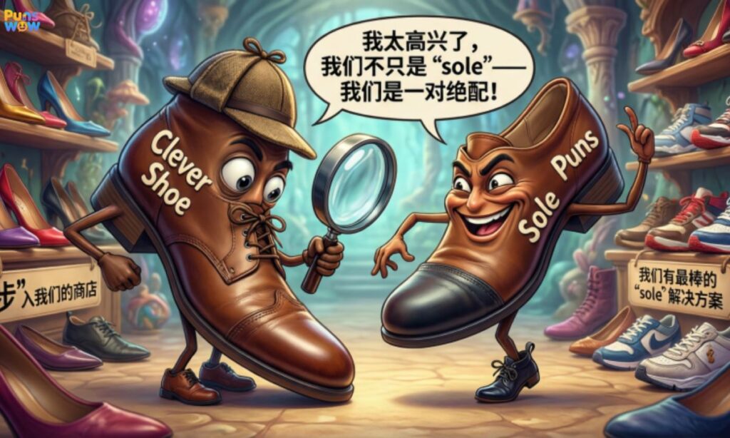 Clever Shoe and Sole Puns