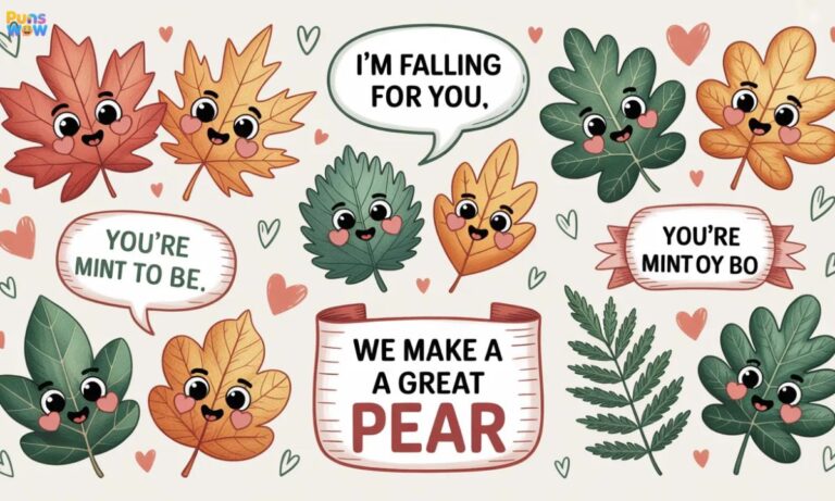 Leaf Puns Cute, Short One-Liners for Love and Instagram Captions