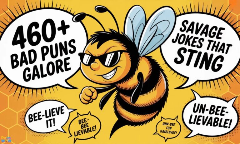 460+ Bad Puns Galore Savage Jokes That Sting